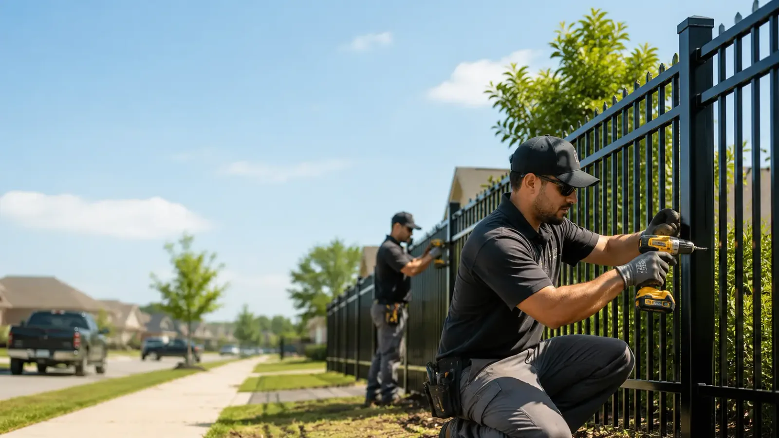 Metal Fence Installation in Dunlo, PA